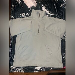 Vintage quarter zip sweatshirt jumper